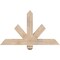 Ekena Millwork Kennewick Smooth Timber Gable Bracket, Douglas Fir, 36"W x 21"H x 3 1/2"D x 3 1/2"F, 14/12 Pitch GBW036X21X0404KEN00SDF - alternate 1